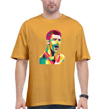 Load image into Gallery viewer, Novak Djokovic Tennis Oversized T-Shirt for Men-Golden Yellow-Ektarfa.online
