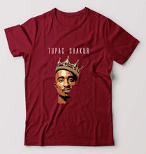 Load image into Gallery viewer, 2Pac Tupac T-Shirt for Men-Maroon-Ektarfa.online

