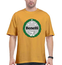 Load image into Gallery viewer, Benelli Oversized T-Shirt for Men-Golden Yellow-Ektarfa.online
