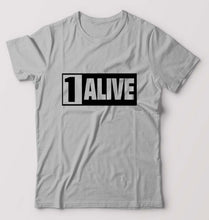 Load image into Gallery viewer, PUBG 1 Alive T-Shirt for Men-Grey Melange-Ektarfa.online
