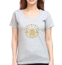 Load image into Gallery viewer, Harry Potter T-Shirt for Women-XS(32 Inches)-Grey Melange-Ektarfa.online

