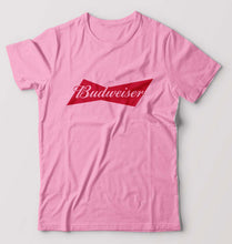 Load image into Gallery viewer, Budweiser T-Shirt for Men-Light Baby Pink-Ektarfa.online
