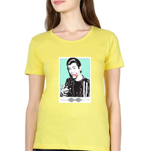 Load image into Gallery viewer, Arctic Monkeys T-Shirt for Women-XS(32 Inches)-Mustard Yellow-Ektarfa.online
