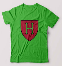 Load image into Gallery viewer, Harvard T-Shirt for Men-S(38 Inches)-flag green-Ektarfa.online
