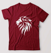 Load image into Gallery viewer, Lion T-Shirt for Men-Maroon-Ektarfa.online
