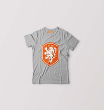Load image into Gallery viewer, Netherlands Football Kids T-Shirt for Boy/Girl-0-1 Year(20 Inches)-Grey-Ektarfa.online
