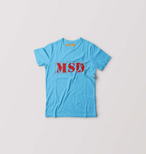 Load image into Gallery viewer, MS Dhoni (MSD) T-Shirt for Boy/Girl-Light Blue-Ektarfa.online

