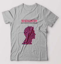 Load image into Gallery viewer, Mindhunter T-Shirt for Men-Grey Melange-Ektarfa.online
