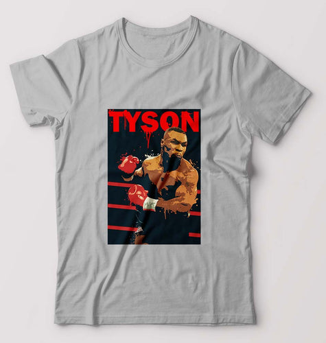 Mike Tyson T-Shirt for Men-Grey Melange-Ektarfa.online