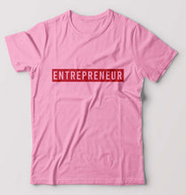 Load image into Gallery viewer, Entrepreneur T-Shirt for Men-Light Baby Pink-Ektarfa.online
