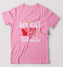 Load image into Gallery viewer, Cat T-Shirt for Men-Light Baby Pink-Ektarfa.online
