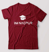 Load image into Gallery viewer, IIM Nagpur T-Shirt for Men-Maroon-Ektarfa.online
