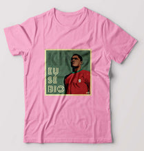Load image into Gallery viewer, Eusébio T-Shirt for Men-S(38 Inches)-Light Baby Pink-Ektarfa.online
