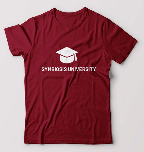 Symbiosis T-Shirt for Men-Maroon-Ektarfa.online