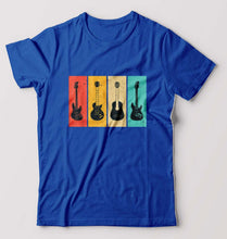 Load image into Gallery viewer, Guitar T-Shirt for Men-Royal Blue-Ektarfa.online
