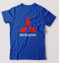 Load image into Gallery viewer, Mitsubishi T-Shirt for Men-S(38 Inches)-Royal Blue-Ektarfa.online
