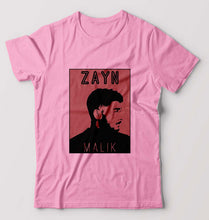 Load image into Gallery viewer, Zayn Malik T-Shirt for Men-S(38 Inches)-Light Baby Pink-Ektarfa.online
