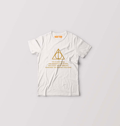 Harry Potter Kids T-Shirt for Boy/Girl-White-Ektarfa.online