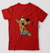 Load image into Gallery viewer, Scooby Doo T-Shirt for Men-S(38 Inches)-Red-Ektarfa.online
