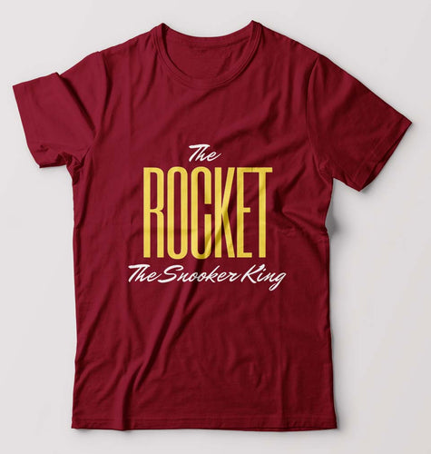 Rocket Snooker King T-Shirt for Men-Maroon-Ektarfa.online