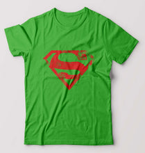 Load image into Gallery viewer, Superman Superhero T-Shirt for Men-flag green-Ektarfa.online
