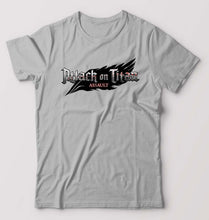 Load image into Gallery viewer, Attack on Titan T-Shirt for Men-Grey Melange-Ektarfa.online
