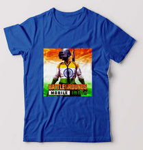 Load image into Gallery viewer, Battlegrounds Mobile India (BGMI) T-Shirt for Men-Royal Blue-Ektarfa.online
