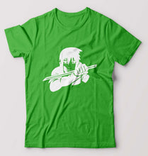 Load image into Gallery viewer, Sasuke Uchiha T-Shirt for Men-S(38 Inches)-flag green-Ektarfa.online
