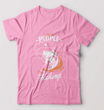 Load image into Gallery viewer, Fishing T-Shirt for Men-Light Baby Pink-Ektarfa.online
