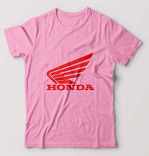 Load image into Gallery viewer, Honda T-Shirt for Men-S(38 Inches)-Light Baby Pink-Ektarfa.online
