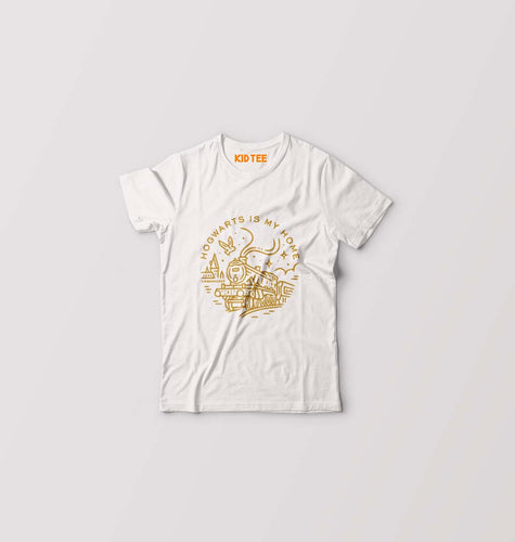 Harry Potter Hogwarts Kids T-Shirt for Boy/Girl-White-Ektarfa.online