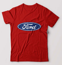 Load image into Gallery viewer, Ford T-Shirt for Men-S(38 Inches)-Red-Ektarfa.online
