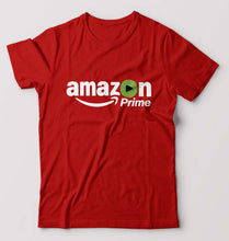 Load image into Gallery viewer, Amazon Prime T-Shirt for Men-Red-Ektarfa.online

