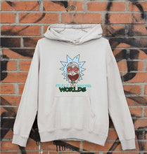 Load image into Gallery viewer, Rick and Morty Unisex Hoodie for Men/Women-S(40 Inches)-Grey-Ektarfa.online
