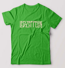 Load image into Gallery viewer, Led Zeppelin T-Shirt for Men-S(38 Inches)-Flag green-Ektarfa.online
