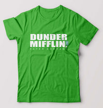 Load image into Gallery viewer, Dunder Mifflin T-Shirt for Men-S(38 Inches)-flag green-Ektarfa.online
