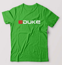 Load image into Gallery viewer, Duke T-Shirt for Men-S(38 Inches)-Flag Green-Ektarfa.online
