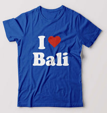 Load image into Gallery viewer, I Love Bali T-Shirt for Men-Royal Blue-Ektarfa.online
