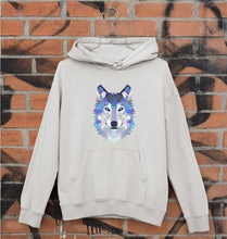 Load image into Gallery viewer, Wolf Unisex Hoodie for Men/Women-S(40 Inches)-Grey Melange-Ektarfa.online
