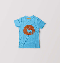 Load image into Gallery viewer, Deer Kids T-Shirt for Boy/Girl-Light Blue-Ektarfa.online
