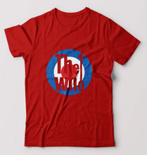 Load image into Gallery viewer, The Who Band T-Shirt for Men-S(38 Inches)-Red-Ektarfa.online
