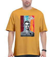 Load image into Gallery viewer, Justin Bieber Oversized T-Shirt for Men-Golden Yellow-Ektarfa.online
