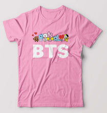 Load image into Gallery viewer, BTS T-Shirt for Men-Light Baby Pink-Ektarfa.online
