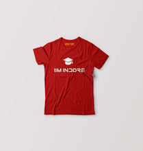 Load image into Gallery viewer, IIM I Indore Kids T-Shirt for Boy/Girl-0-1 Year(20 Inches)-Red-Ektarfa.online
