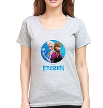 Load image into Gallery viewer, Frozen Elsa T-Shirt for Women-Grey Melange-Ektarfa.online
