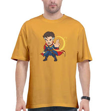 Load image into Gallery viewer, Doctor Strange Superhero Oversized T-Shirt for Men-Golden Yellow-Ektarfa.online
