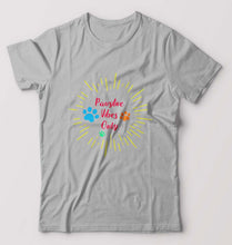 Load image into Gallery viewer, Dog Positive Vibes T-Shirt for Men-Grey Malenge-Ektarfa.online
