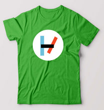 Load image into Gallery viewer, Twenty one pilots T-Shirt for Men-flag green-Ektarfa.online
