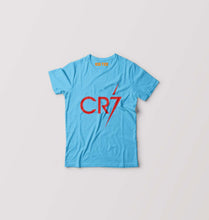 Load image into Gallery viewer, Cristiano Ronaldo CR7 Kids T-Shirt for Boy/Girl-Light Blue-Ektarfa.online
