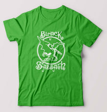 Load image into Gallery viewer, Black Sabbath T-Shirt for Men-S(38 Inches)-flag green-Ektarfa.online
